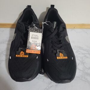 Men's RBX Black Wide Width Sneakers, Size 9.5W. NEW